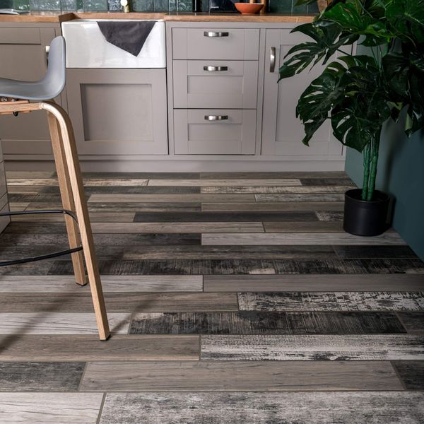 Sample Samba Multi Wood Effect Tile 15x90