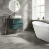 Sample New Pietra Grey Rectified Matt Stone Effect Tile 600x300x7mm