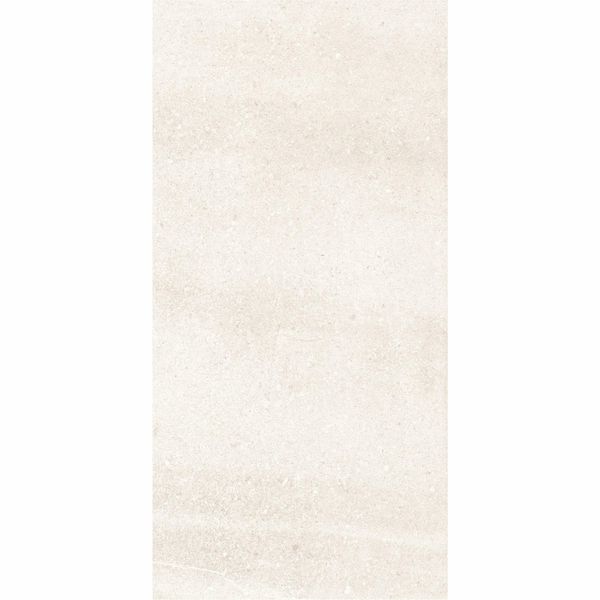Sample - New Pietra White Rectified Matt Stone Effect Tile 600x300x7mm