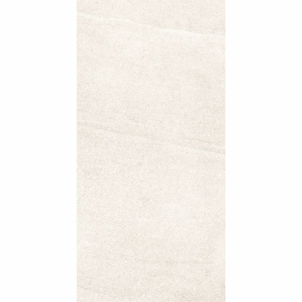 Sample - New Pietra White Rectified Matt Stone Effect Tile 1200x600x7mm