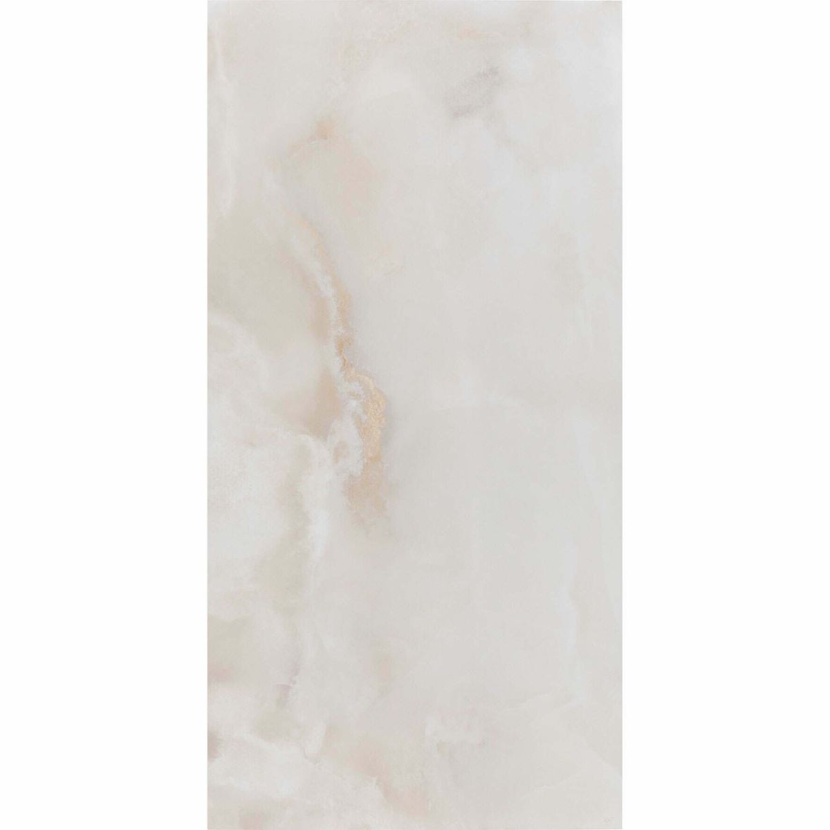 Sample - Signature Naza White Gloss Marble Effect Tiles