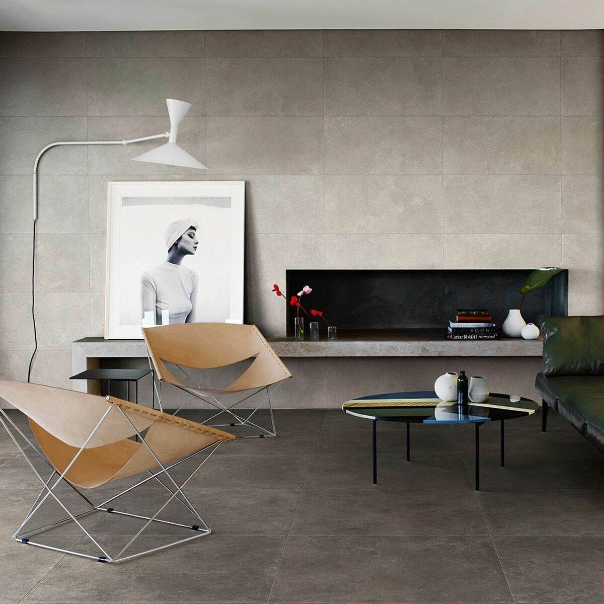 Sample - Sovereign Grey Tile 300x600