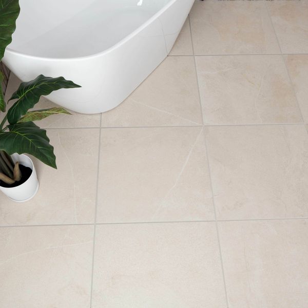 Stoneart Matt Beige Anti Slip Stone Effect Wall and Floor Tiles
