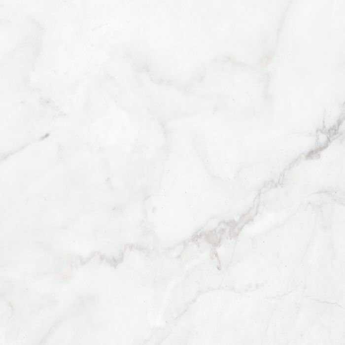 Sample - Sublime White Matt Marble Effect Tile 600x600