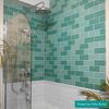 Liso Craquele Verde Azulado Green Metro Tiles 75x150