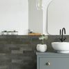 Sample Tosca Vison Mink Grey Matt Brick Effect Tiles 62x235x9mm