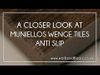 Sample Mumble T/A Wenge Anti-Slip Wood Effect Tile 15x90