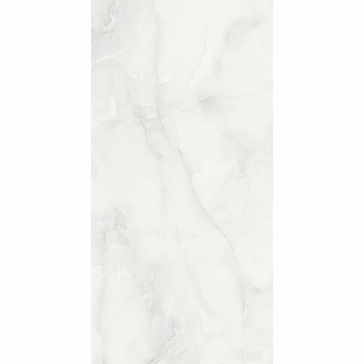 Makrana Vanilla Onyx Polished Marble Effect Tile 600x1200