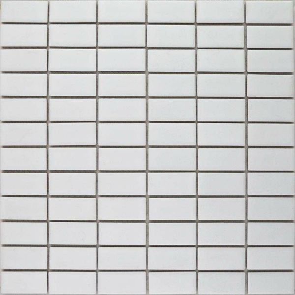 Sample Pixel White Brick Matt 23x48
