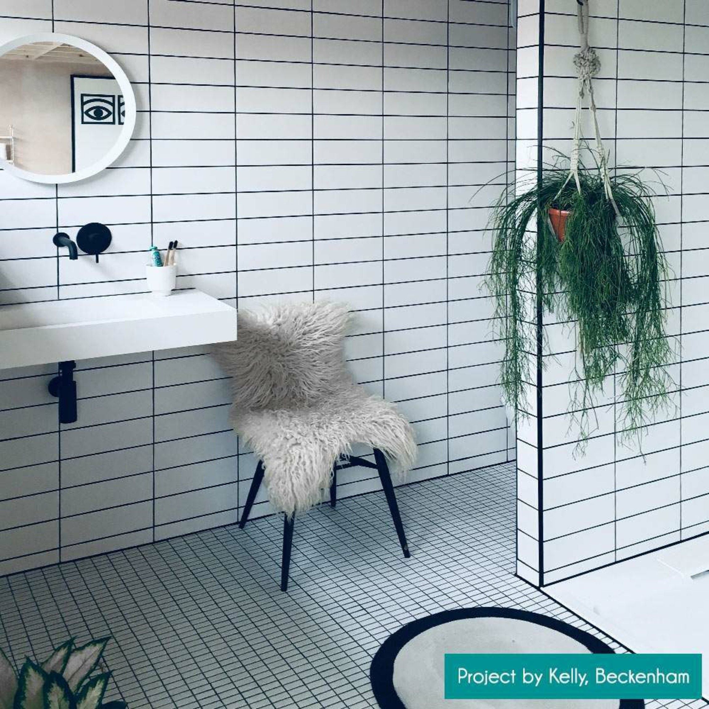 Bricks White Matt Ceramic Metro Wall Tiles 300x100x7mm