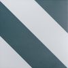 Zebra Green and White Matt Striped Wall and Floor Tiles