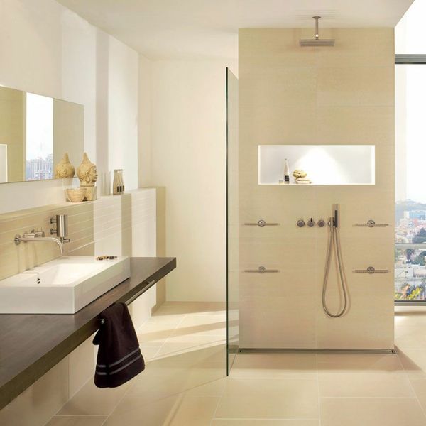 Sample Gems Lounge Stone Effect Polished Beige 600x300