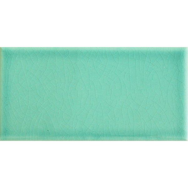Liso Craquele Verde Azulado Green Metro Tiles 75x150
