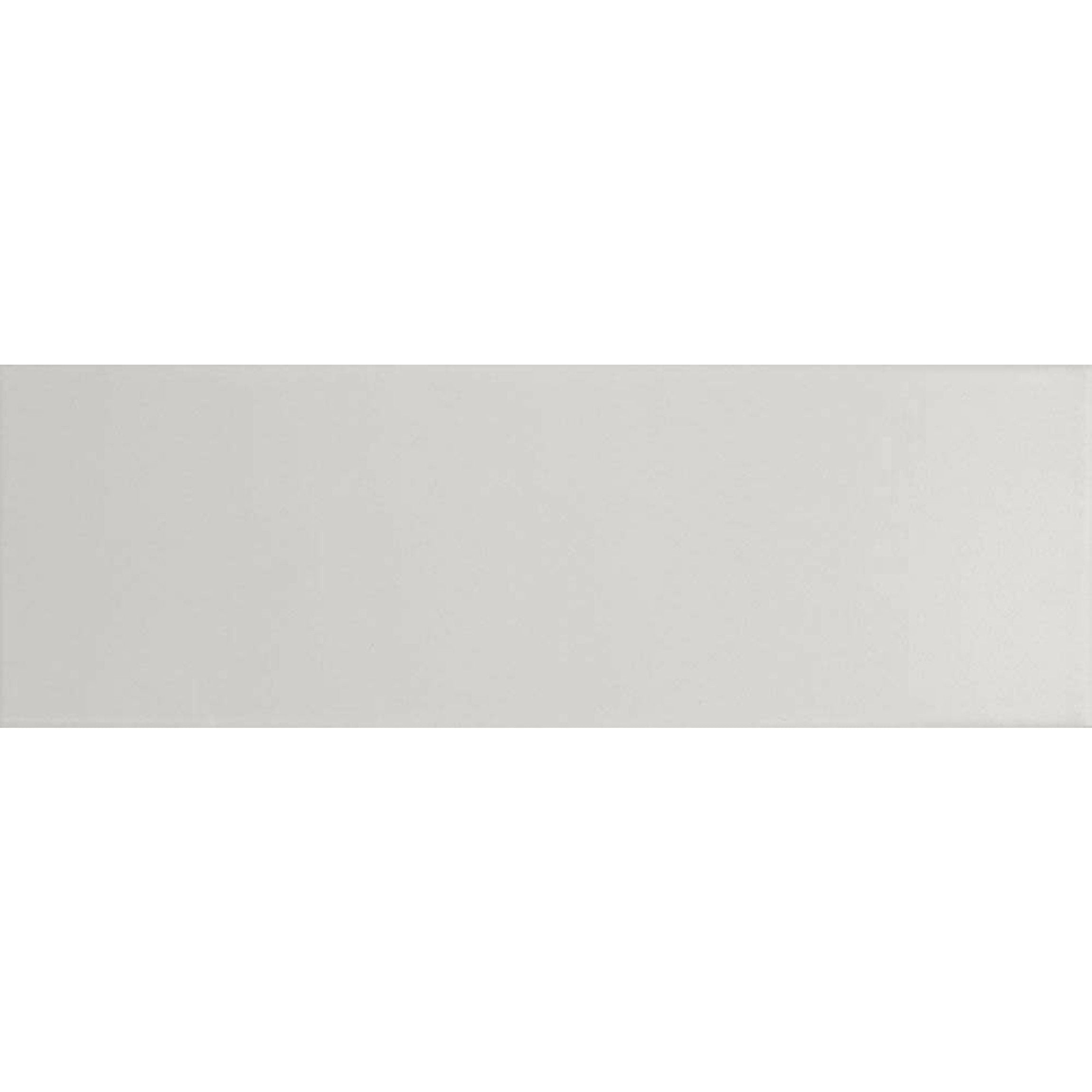 Bricks Light Grey Matt Ceramic Metro Wall Tiles 300x100x7mm