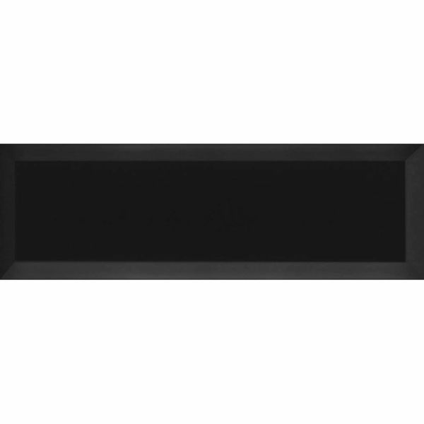 Metro Black Gloss 300X100 Wall Tiles