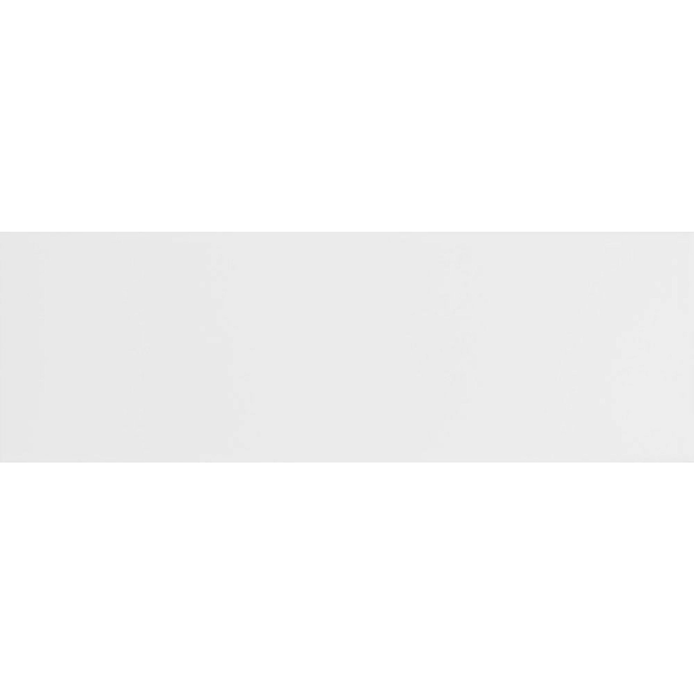 Bricks White Matt Ceramic Metro Wall Tiles 300x100x7mm