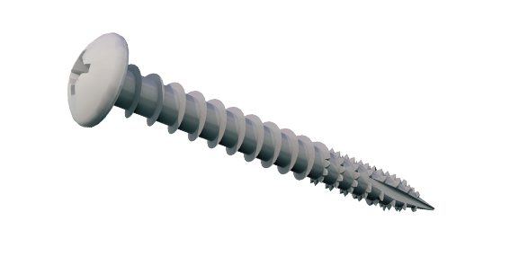 Performance Exterior Screws - Silver Pan Head