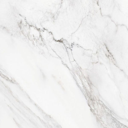 Sample Sublime White Polished Marble Effect Tile 600x60