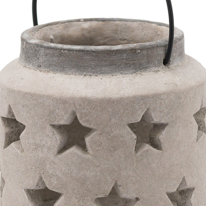 Bloomville Stone Star Lantern