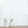 Timeless Bumpy White Gloss Tiles 250x200