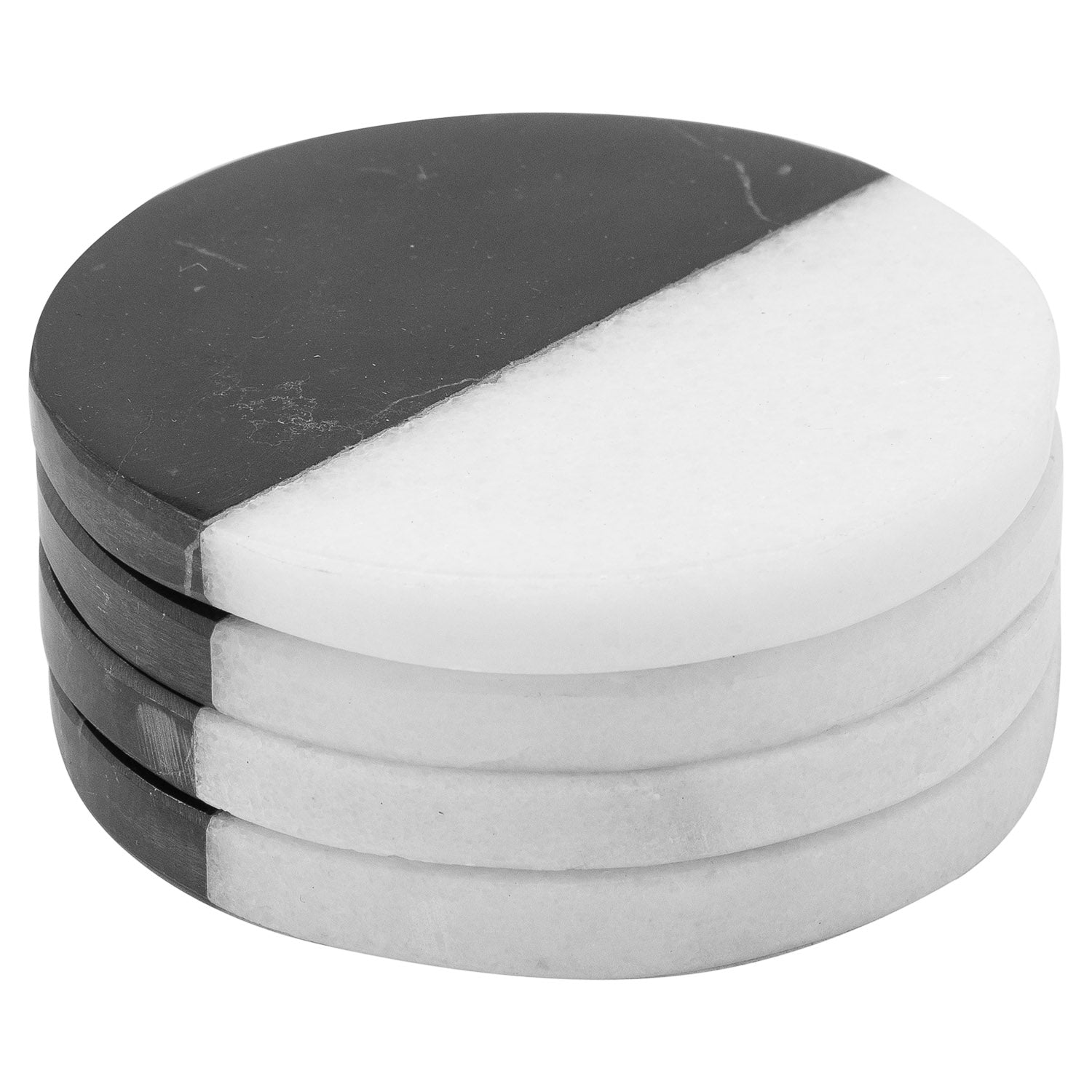 Set Of 4 Marble Coasters