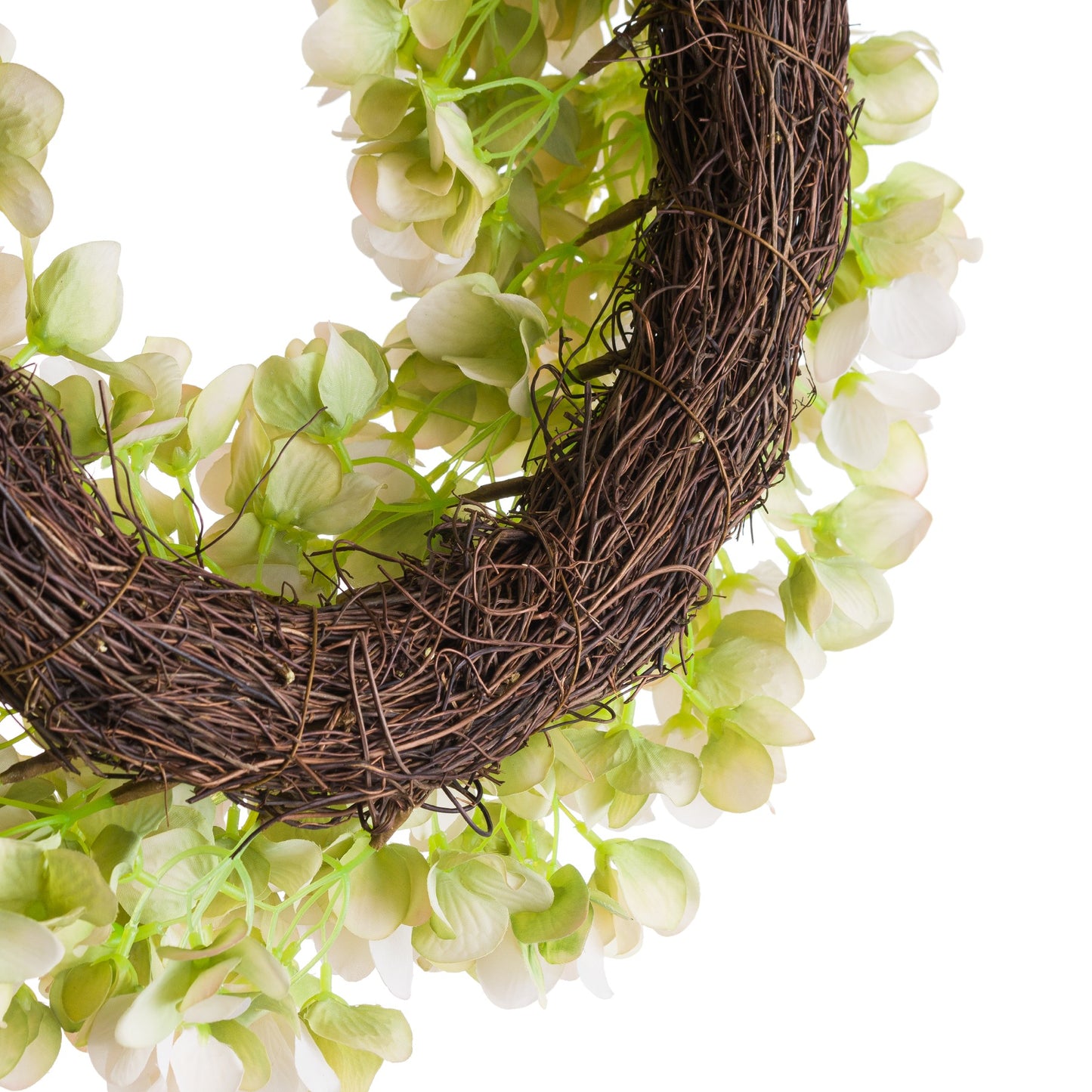 White Hydrangea Wreath