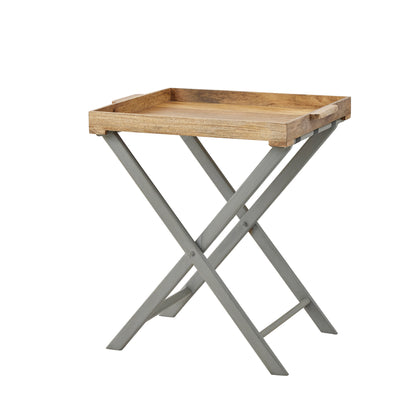 Nordic Grey Collection Large Butler Tray Table