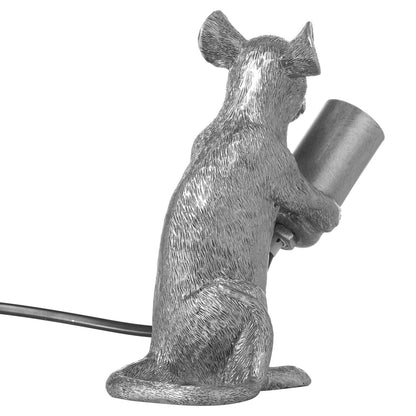 Milton The Mouse Silver Table Lamp