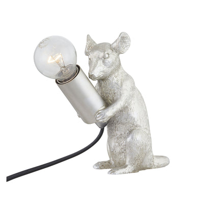 Milton The Mouse Silver Table Lamp