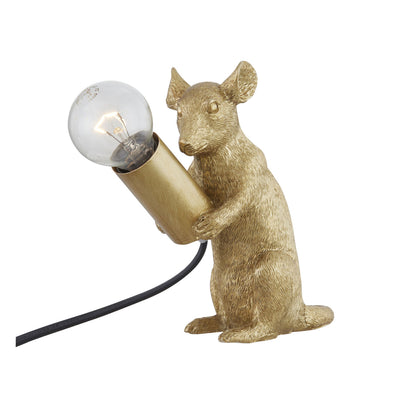 Milton The Mouse Gold Table Lamp