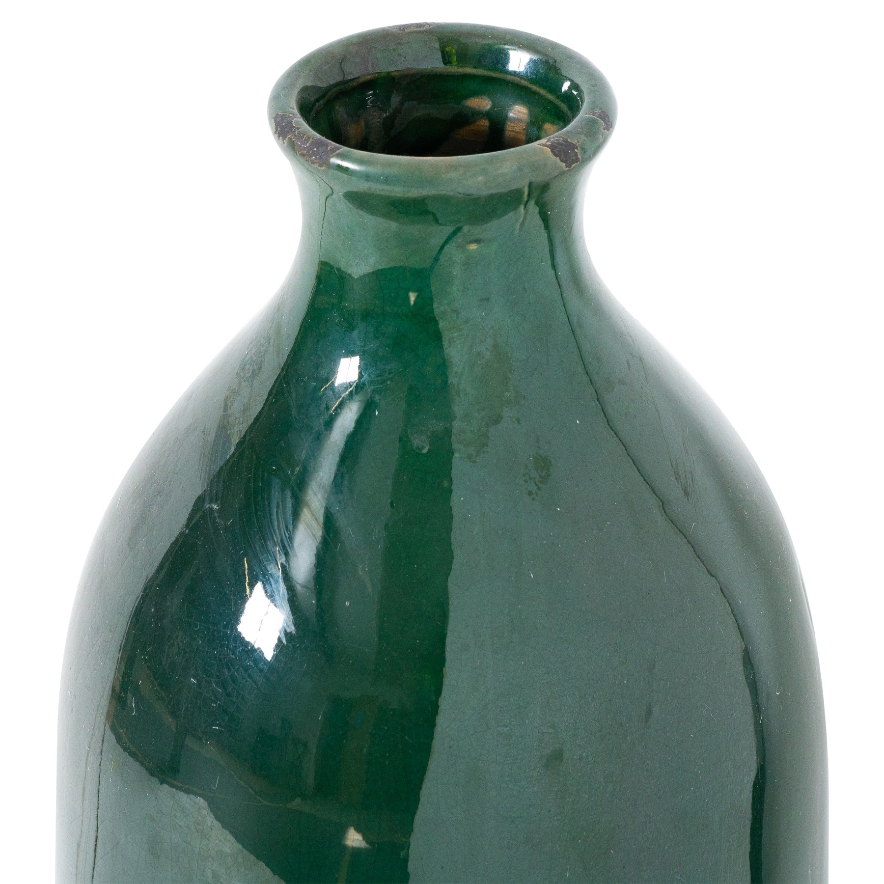 Garda Emerald Glazed Gisela Vase