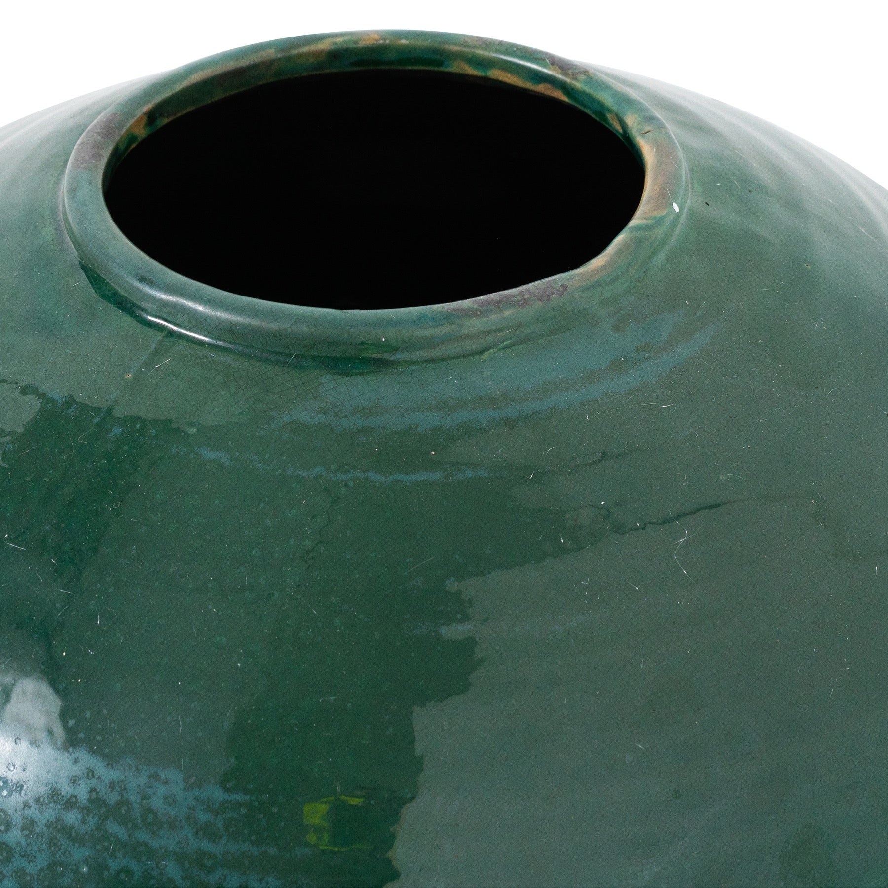 Garda Emerald Glazed Regola Vase