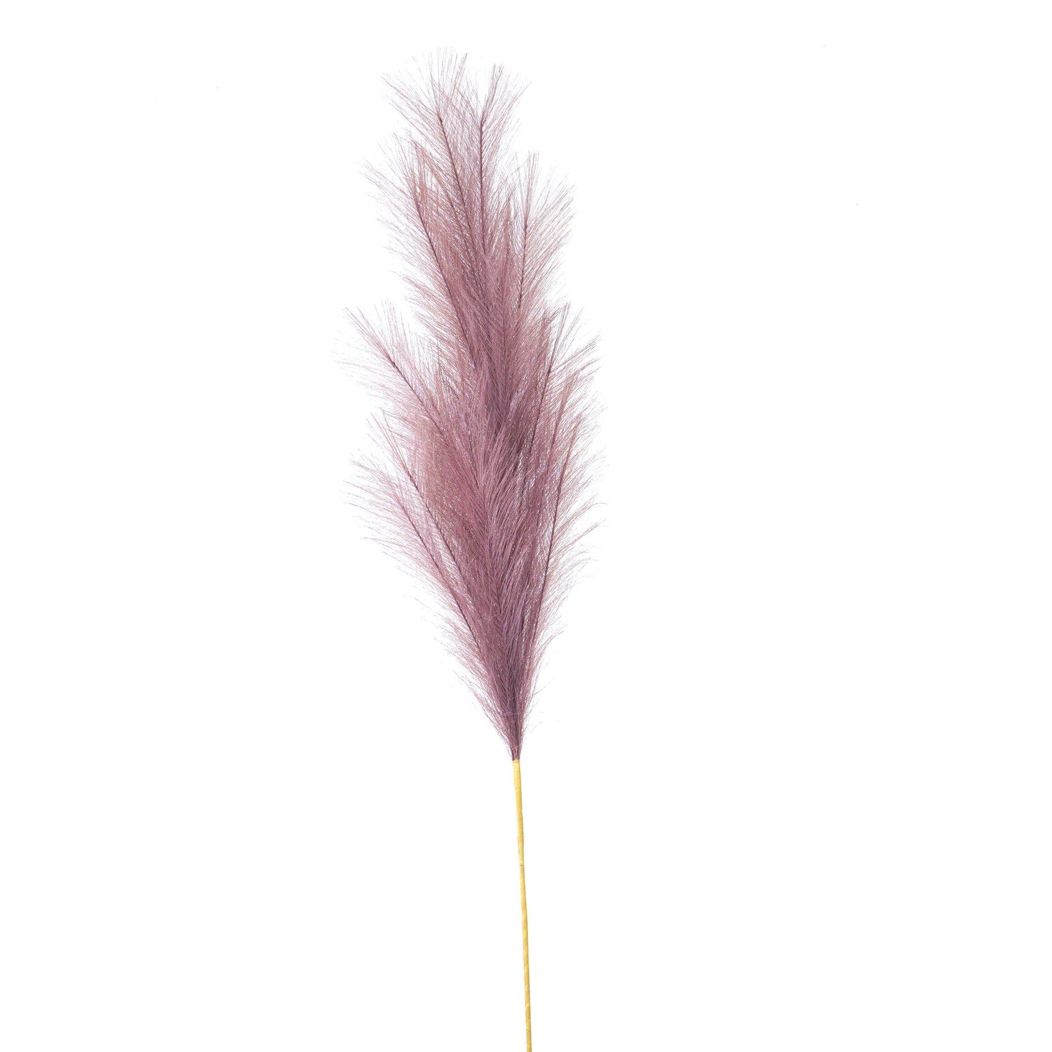 Lilac Large Faux Pampas Grass Stem