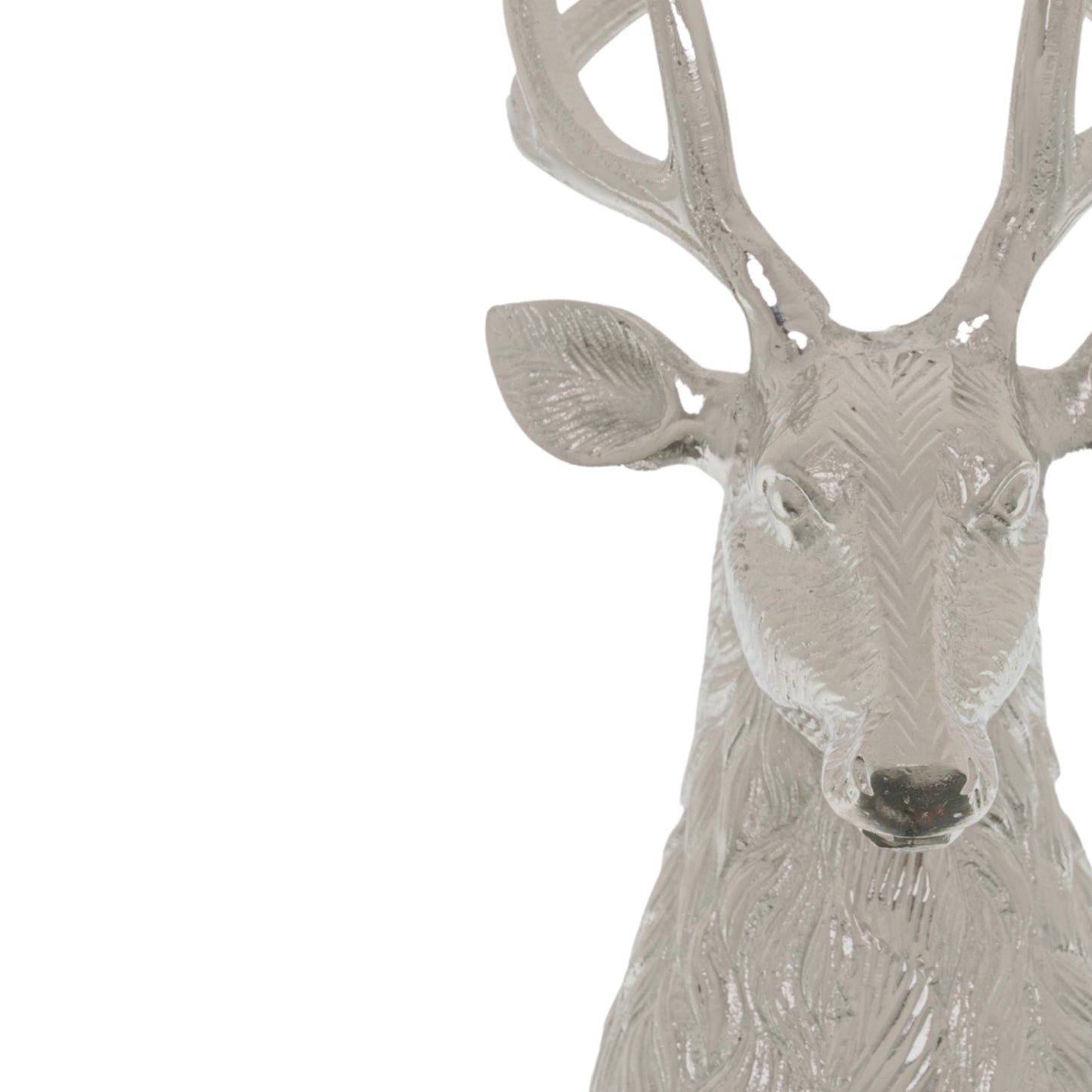 Silver Stag Wine Bottle Holder