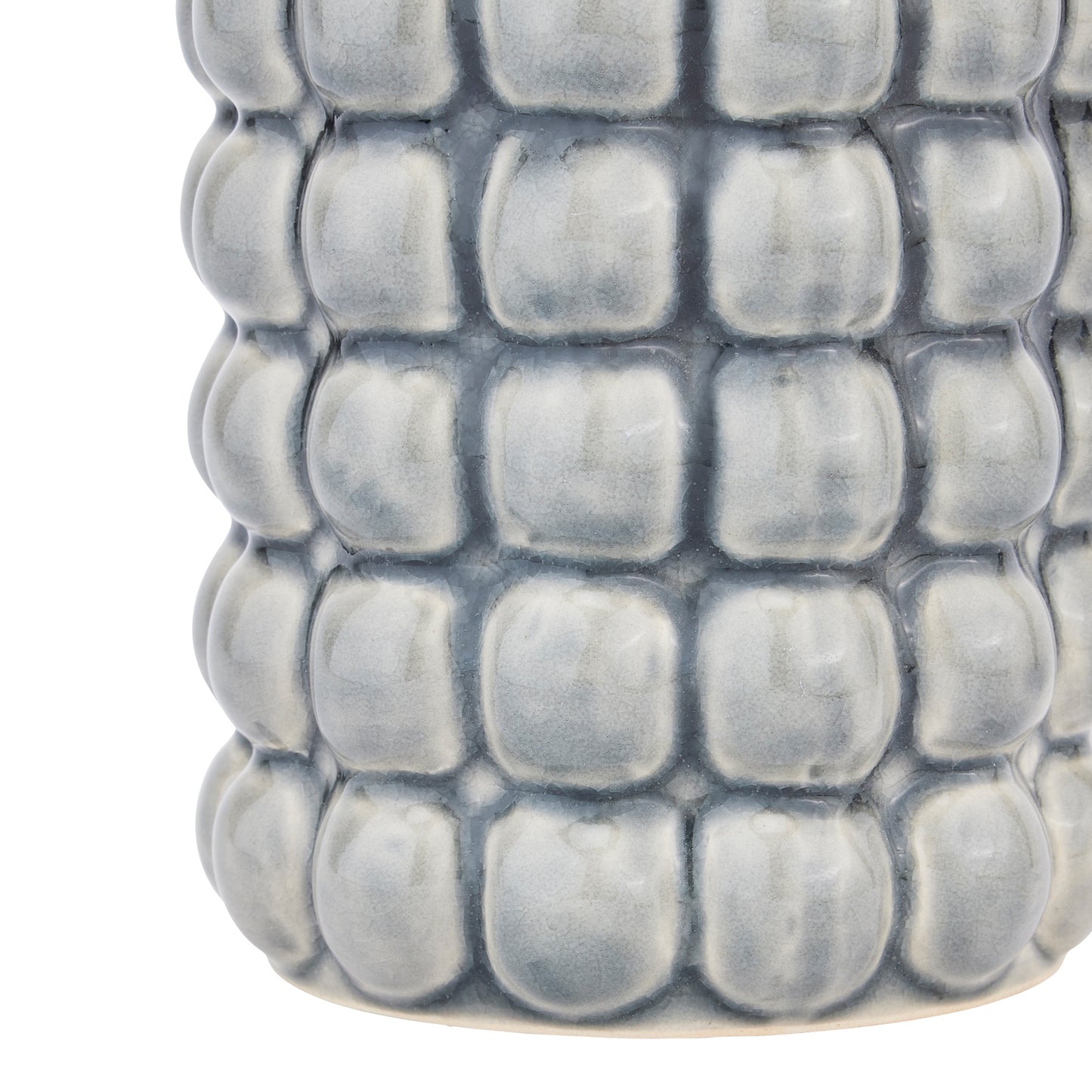 Seville Collection Grey Bubble Vase