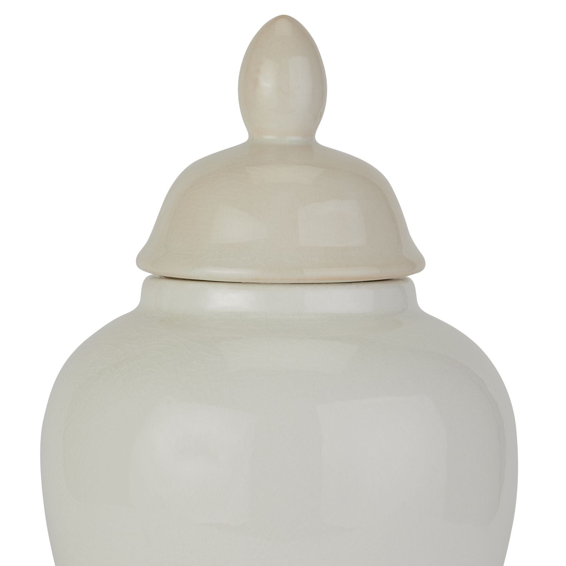 Seville Collection Cream Ginger Jar