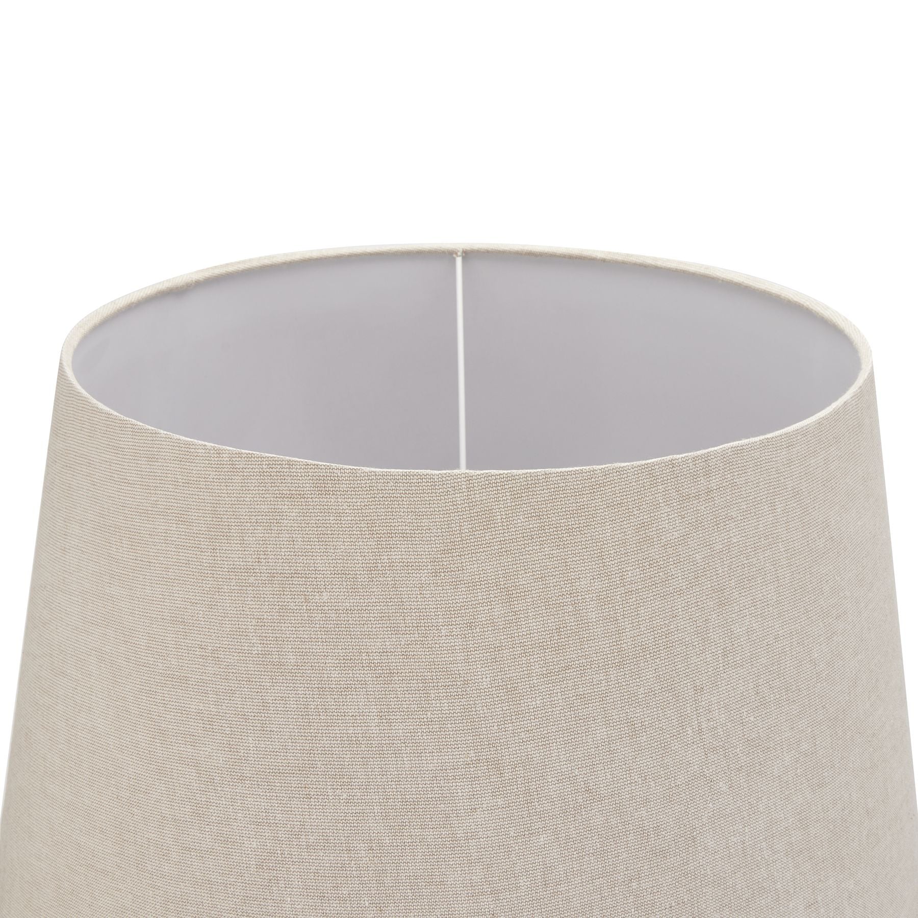 Delaney Grey Pineapple  Lamp With Linen Shade