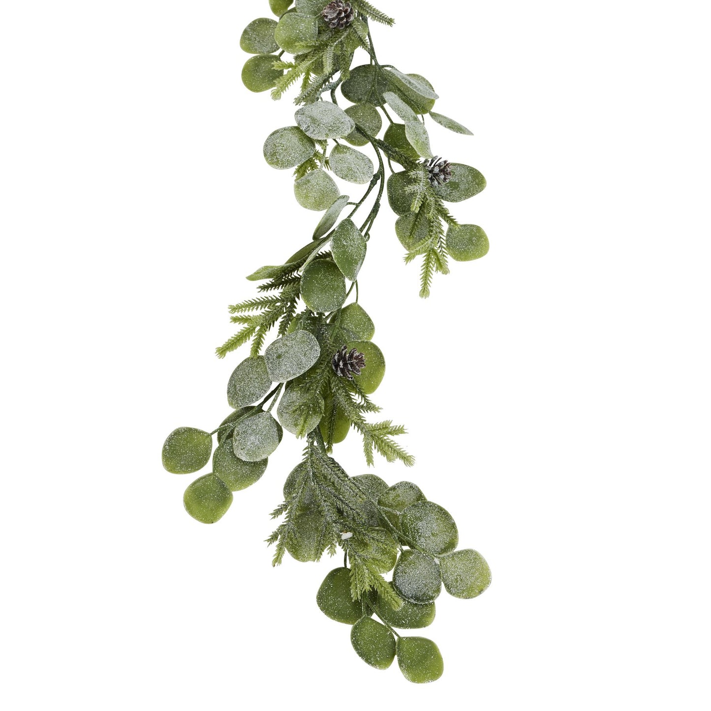 Frosted Pine And Eucalyptus Garland