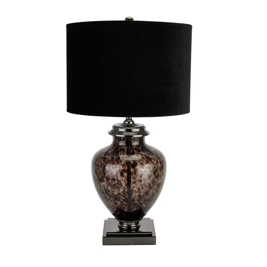 Black Dapple Perugia Lamp