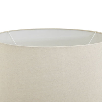 Amalfi Grey Table Lamp With Linen Shade