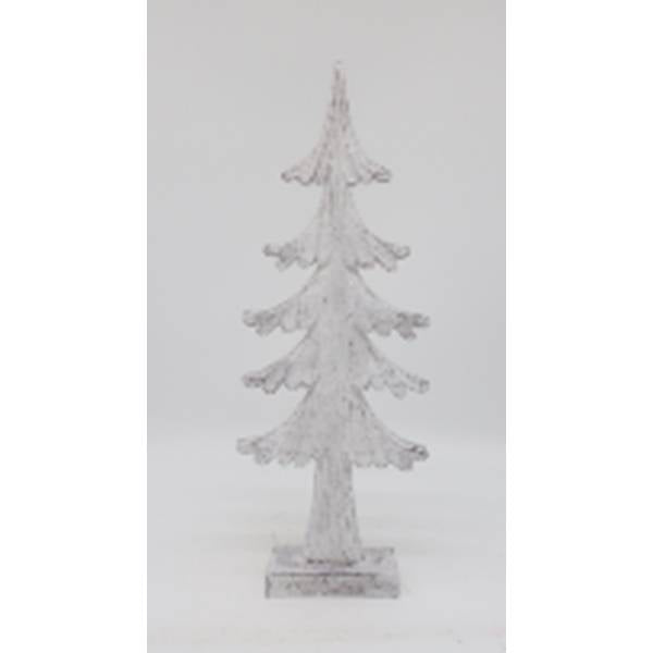 Large Snowy Forest Pine Tree Sculpture