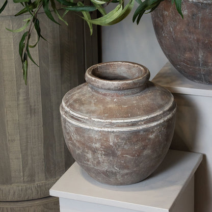 Siena Brown Water Pot