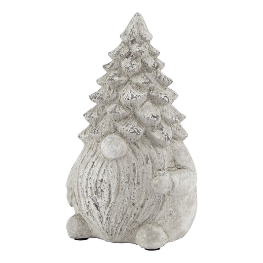 Stone Effect Gnome Ornament