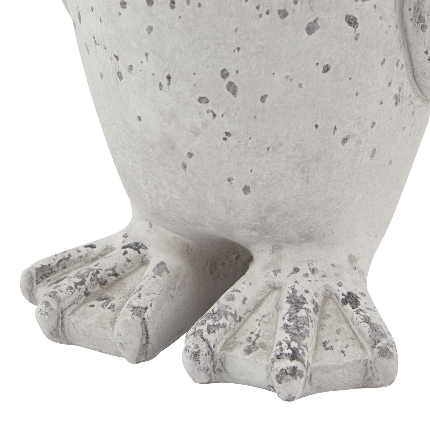 Medium Grey Stone Effect Penguin Statue