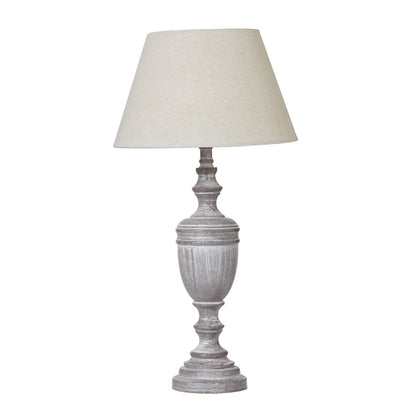 Nola Urn Table Lamp With Linen Shade