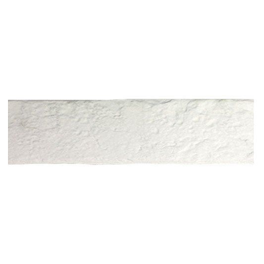 Sample - Muralla White Brick Wall Tile 75x280