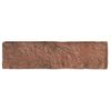 Muralla Red Brick Stone Effect Wall Tile 75x280