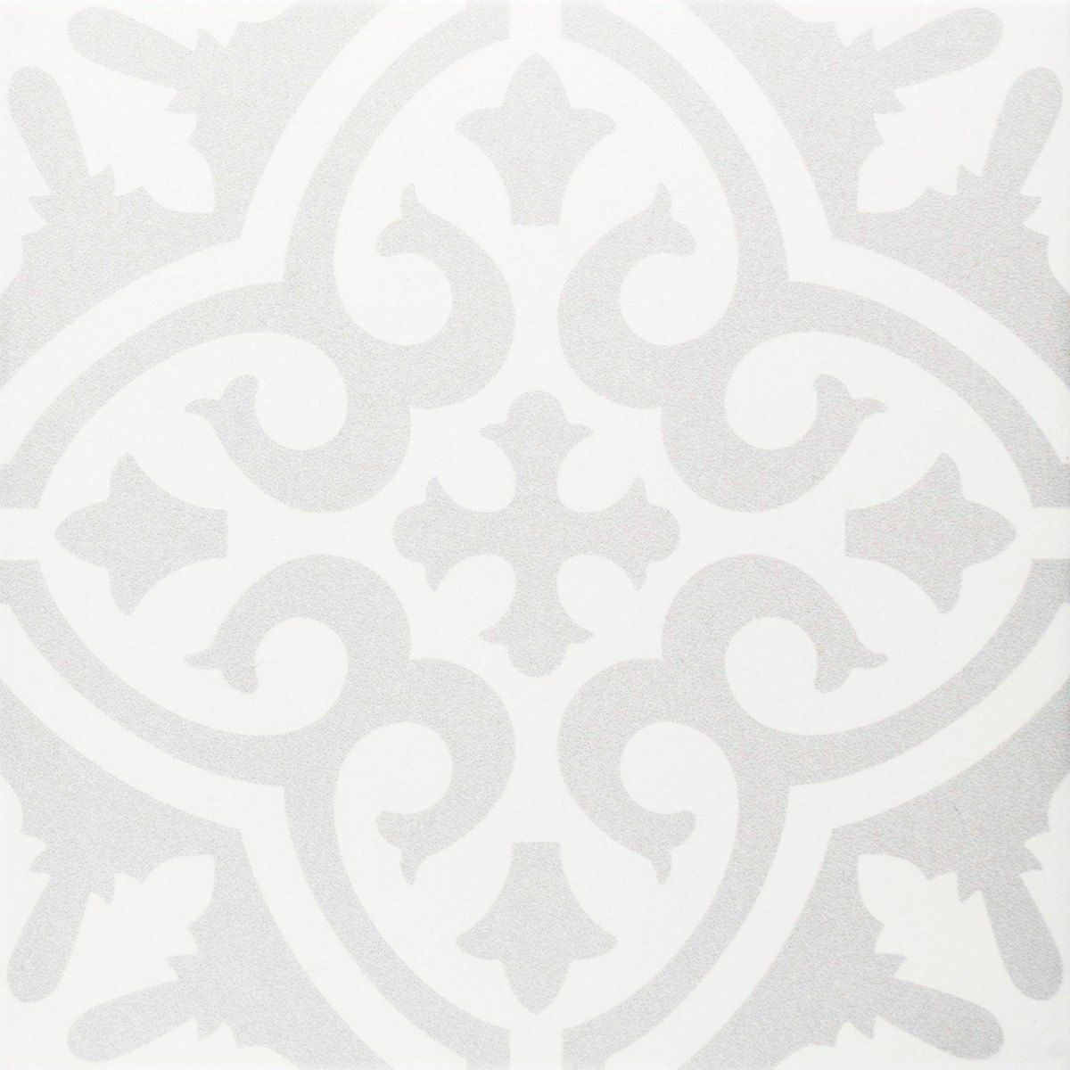 Sample - Juvel Grey Matt Patterned Wall and Floor Tiles