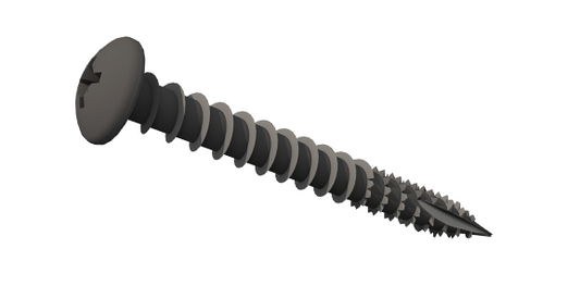 Performance Exterior Screws - Black Pan Head