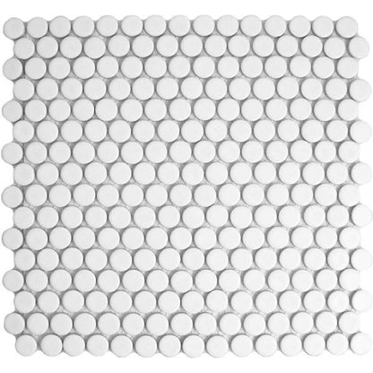 Sample - Pixel White Circular Matt 19mm